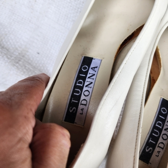 Studio‎ Donna two tone leather pumps 8.5 - Picture 6 of 8